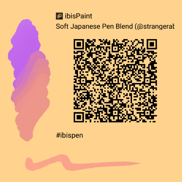 Soft Japanese Pen Blend ibisPaint