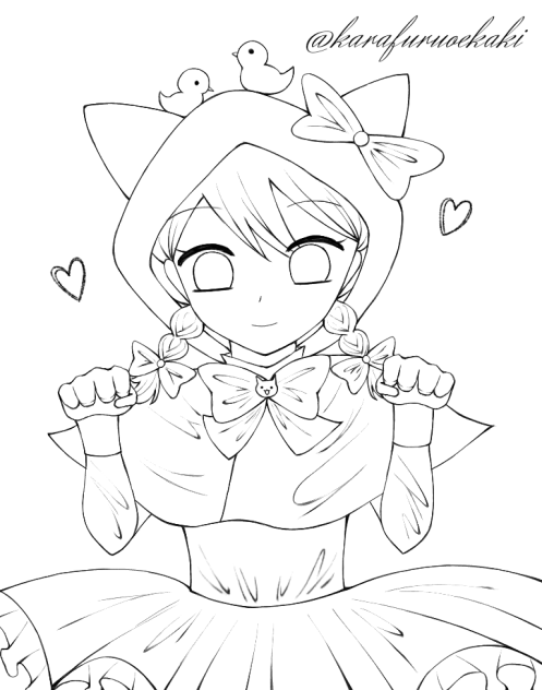 ミーニャ🔫線画ver.