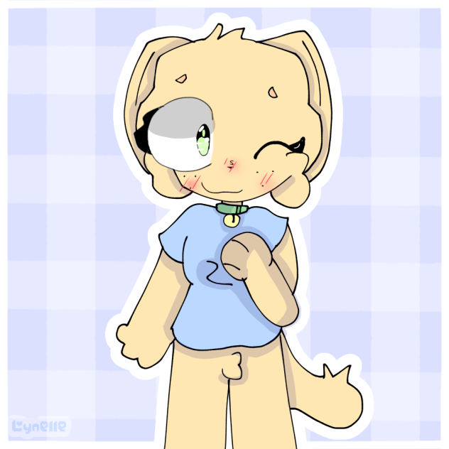 Shy furry