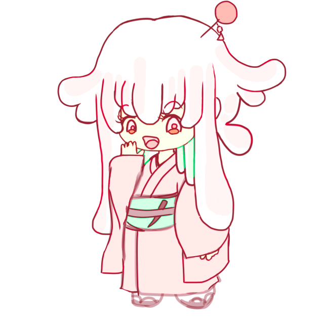 ミニキャラ　ラフ