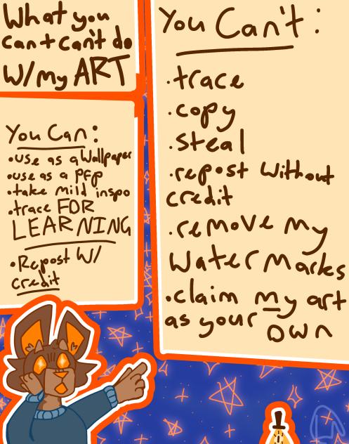 Rules with my art