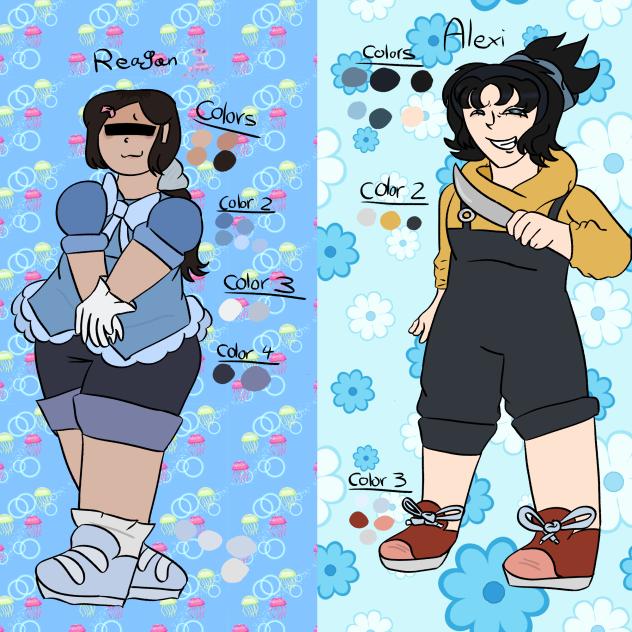 Reagan and Alexi ref sheet!!