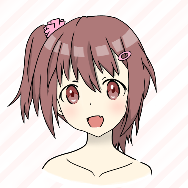 正面顔 Ibispaint