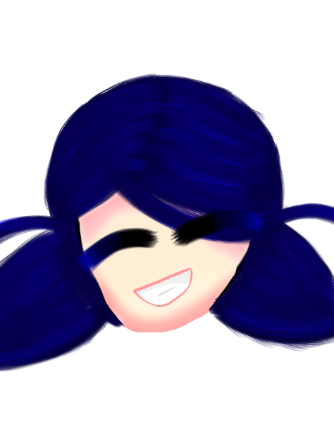 Uhhh marinette hair try (repost)