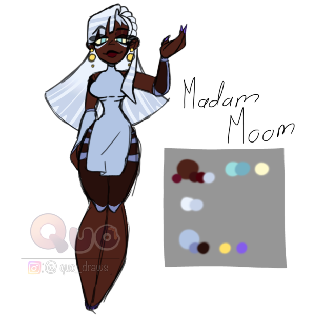 Madam Moon REDSIGN