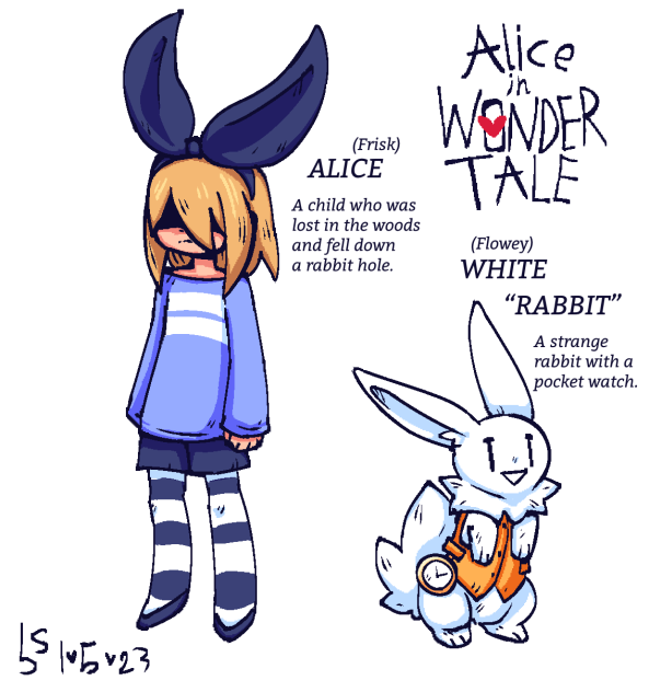 Alice and the White “Rabbit”