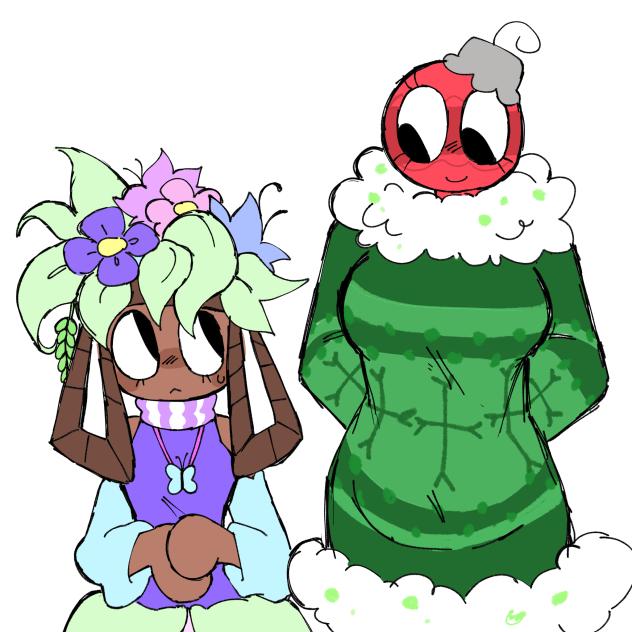 flat bobbette and bassie doodle