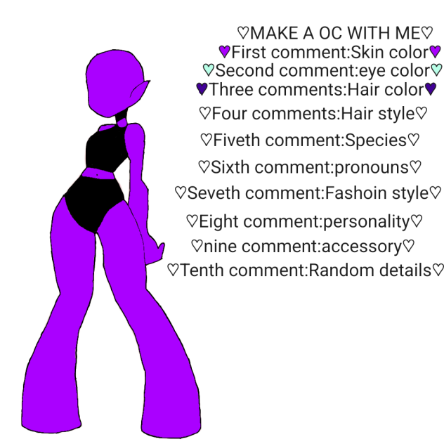 ♡MAKE A OC WITH ME♡ - ibisPaint