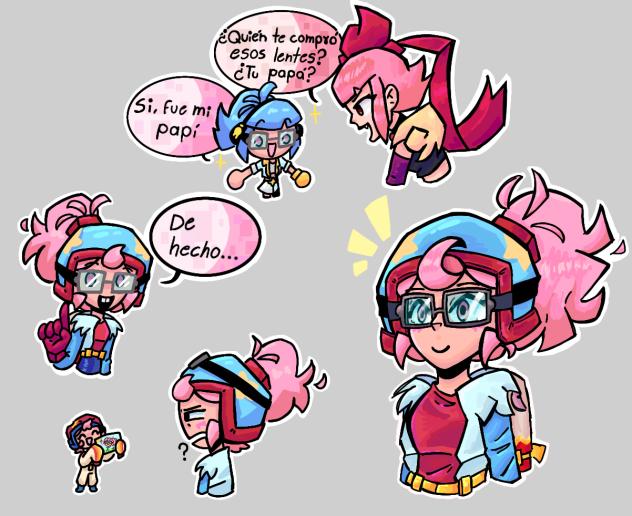 janet con lentes