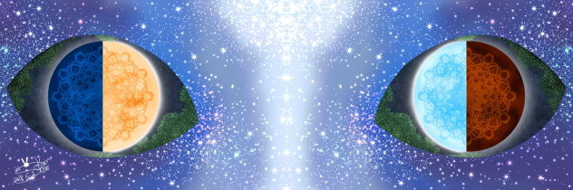 デジ絵0055：覗く