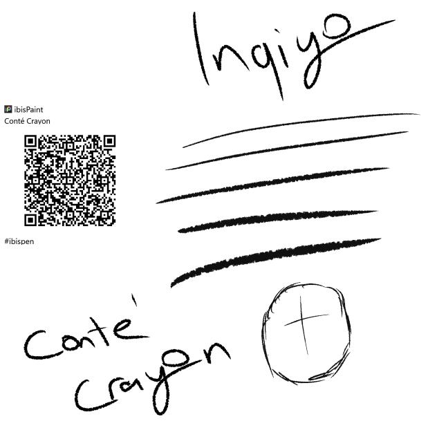 Inqiyo's Conté Crayon QR Code