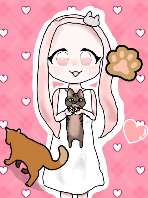 はなびちゃん描けました〜‼︎🐾