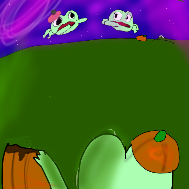 sneaky frog