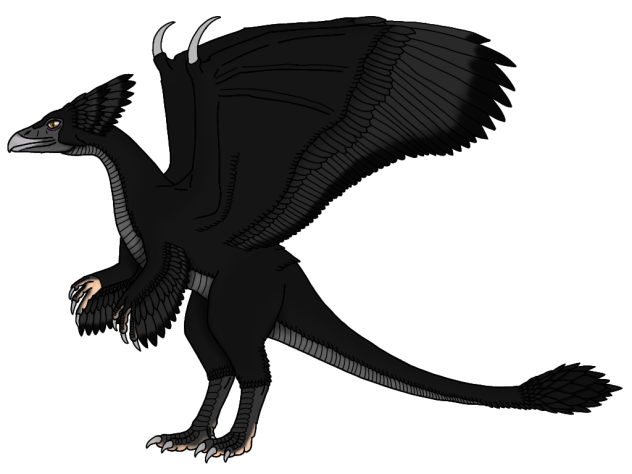 Black Snallygaster render