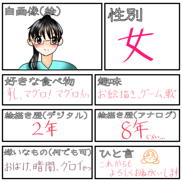 自己紹介！