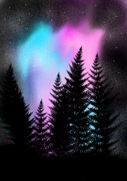 Northern lights🌌 オーロラ🌌北极光🌌