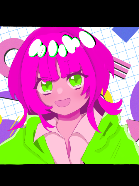 友の線画塗り〜