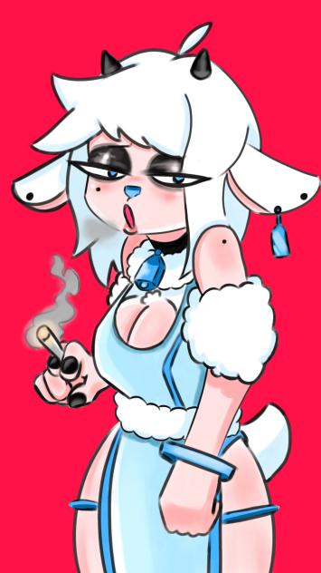 Sheep lady