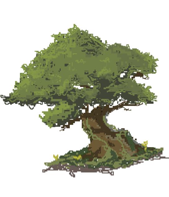 pixel tree 5