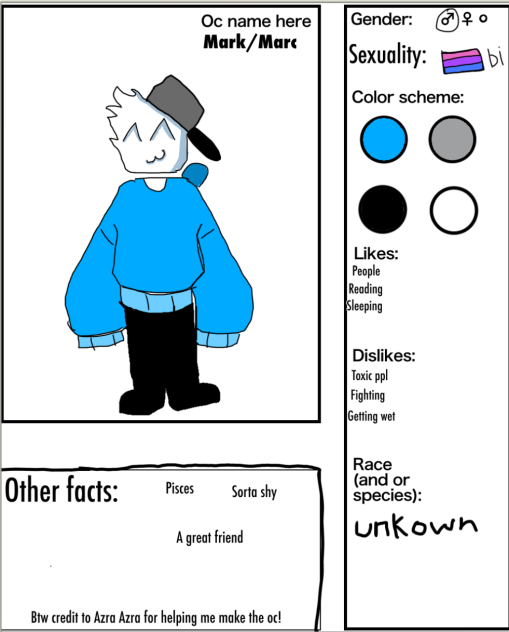 My official oc!