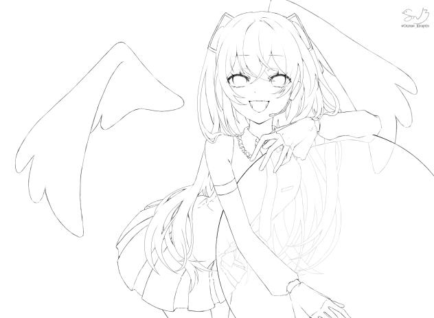 ブルーユニオン　FA　線画