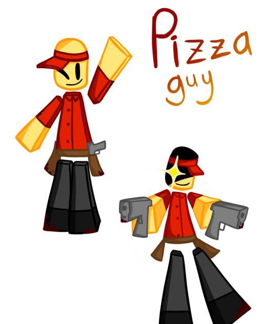 Enter the pizza guy