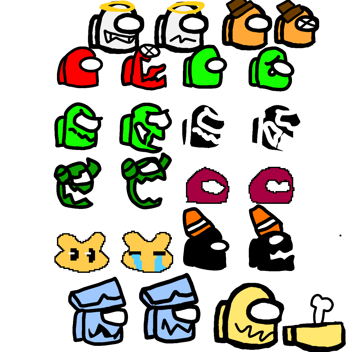all vs imposter - ibisPaint