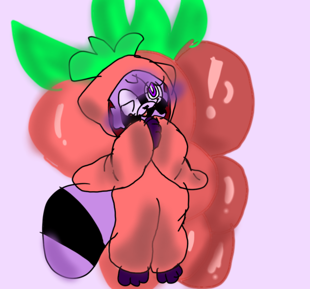 rambely in hoodie