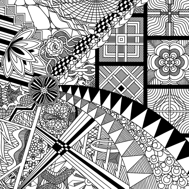 ゼンタングル的な何か