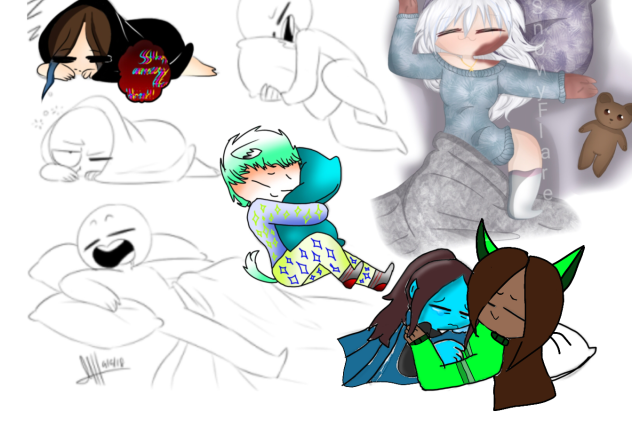 Sleeping collab