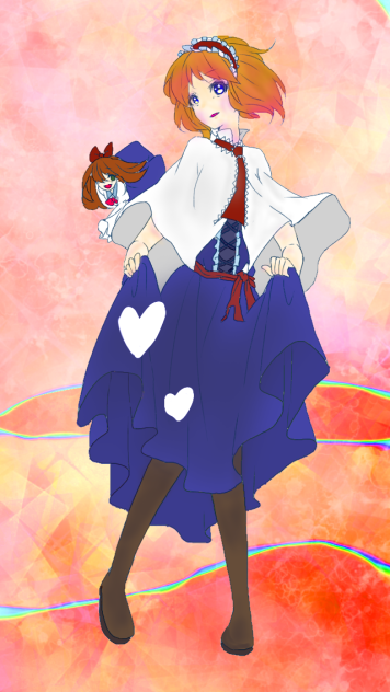 アリス・マーガトロイド線画お借りしました!