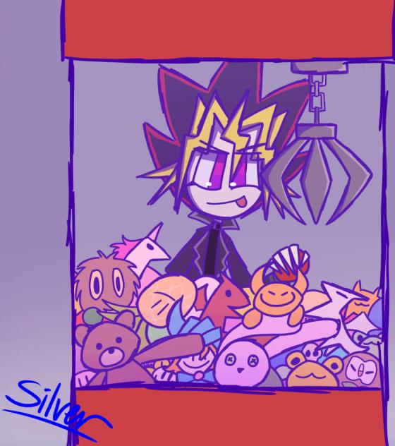 Lucky with the claw machines