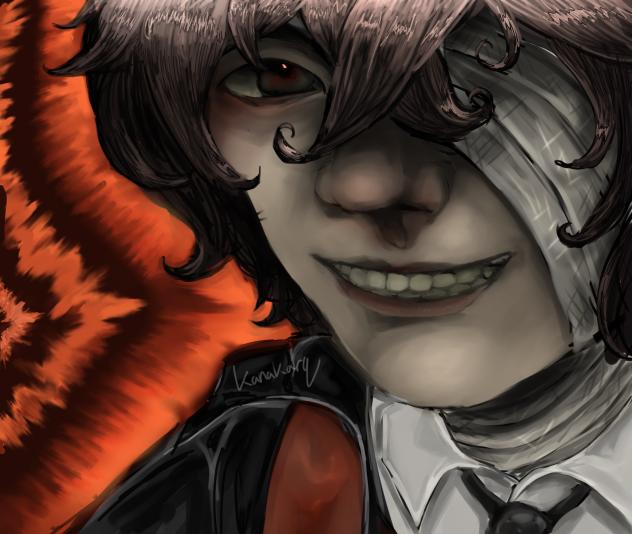 a singular smile