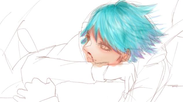 描き途中