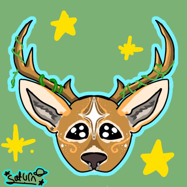 WHITE-TAILED DEAR☆ mask idea