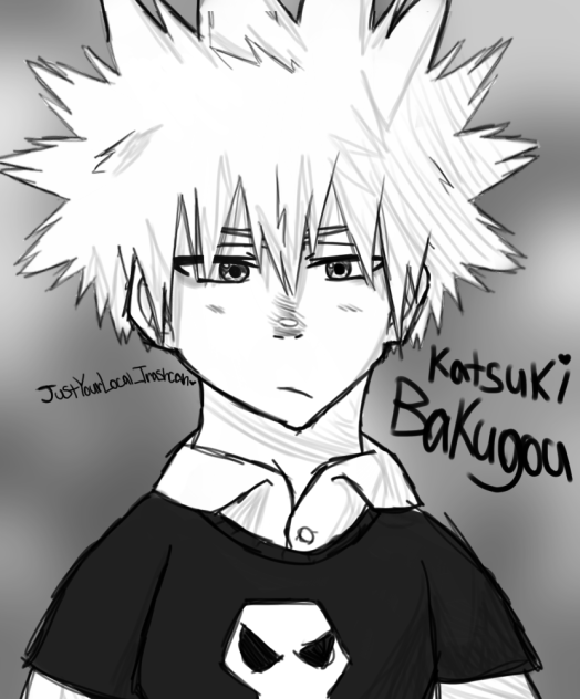 Katsuki Sketch 🧡💥