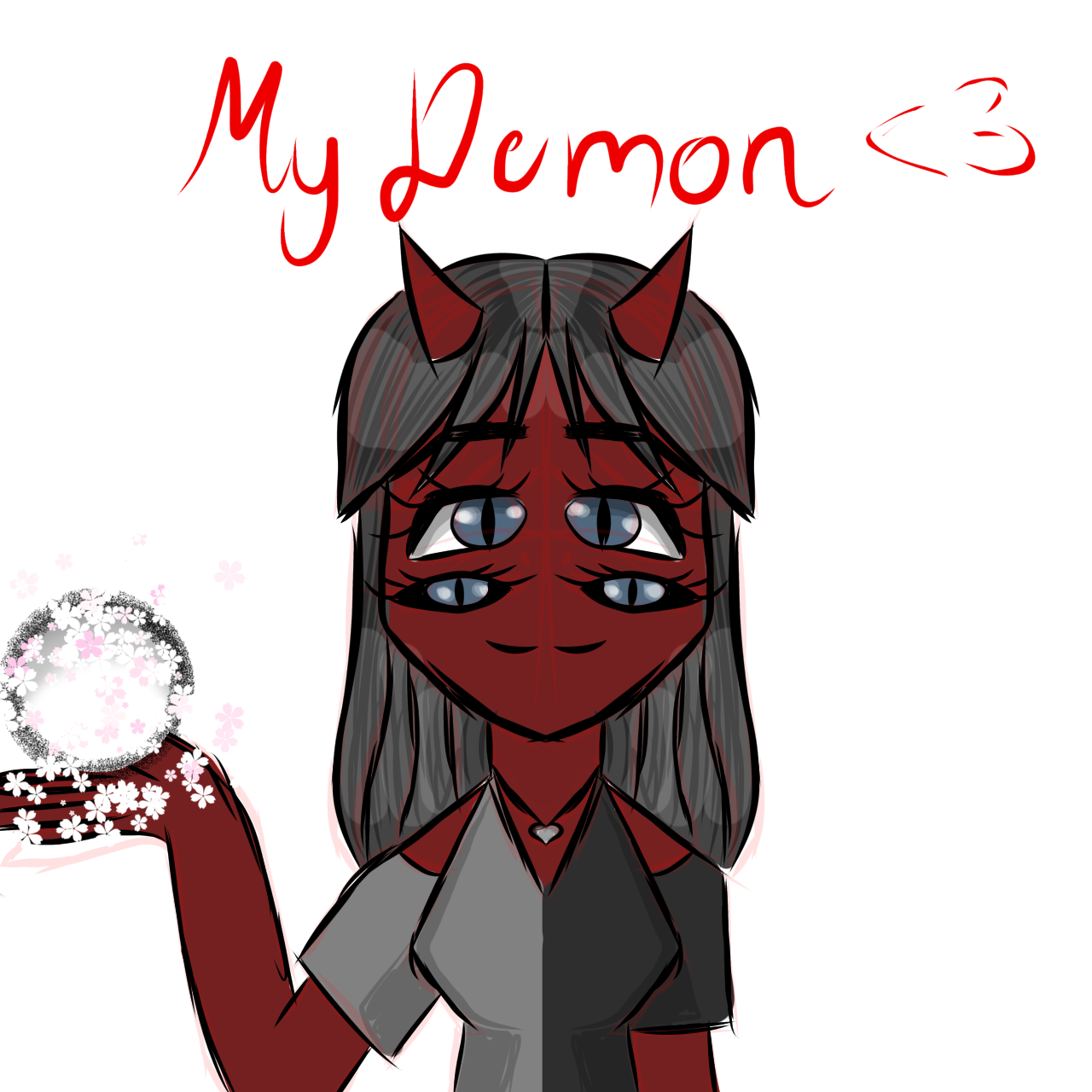 My cute demon - ibisPaint