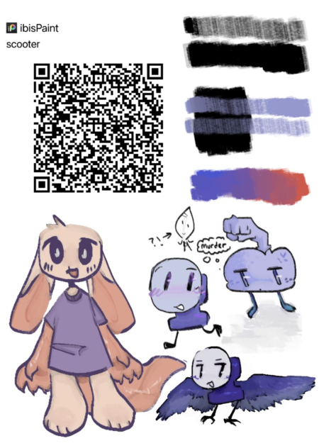 cool qr code brush