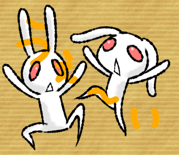 うぇ~いうさぎ