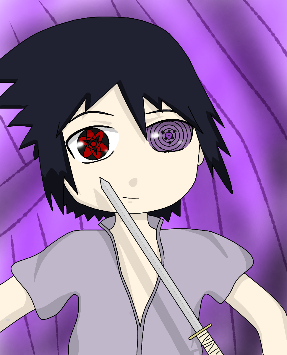 Sasuke Uchiha うちゅは サスケ Ibispaint