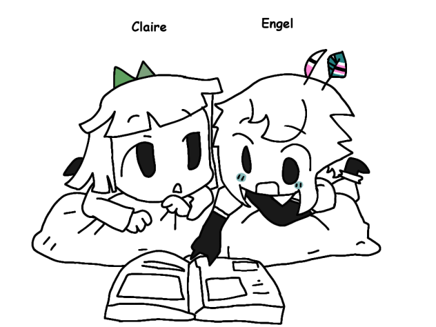 Engel teaching Claire