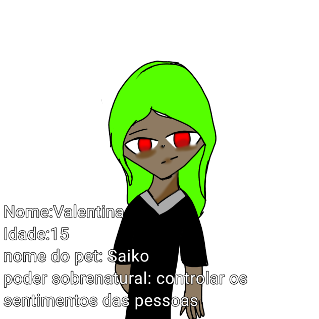 personagem da Valentina