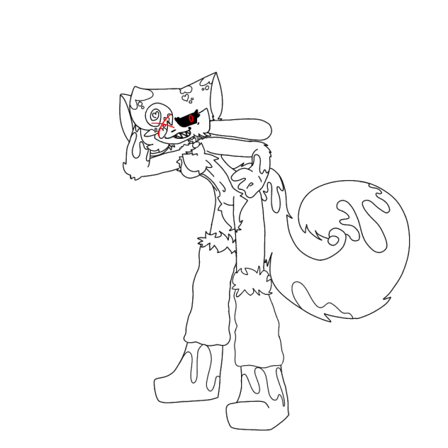 my twins sisters oc(not colored)