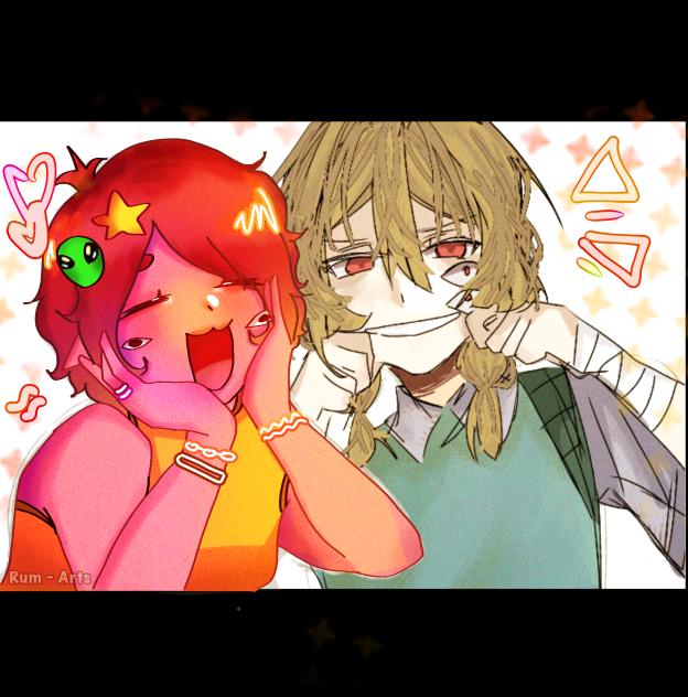 Collab with my new pookie(๑╹ω╹๑ )🍓〰️