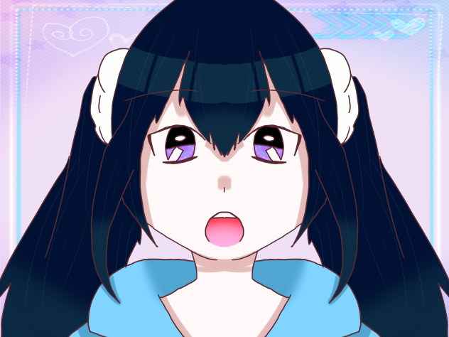 かわいい感じにしたかった…