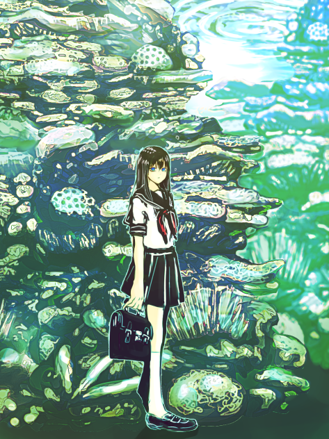 通学路サンゴ礁