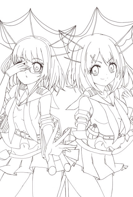 【塗ってください】(祝)摩耶&鳥海改二決定!
