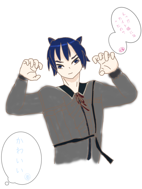 猫ニーゴカイト