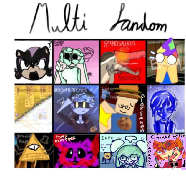 Multi fandom-post