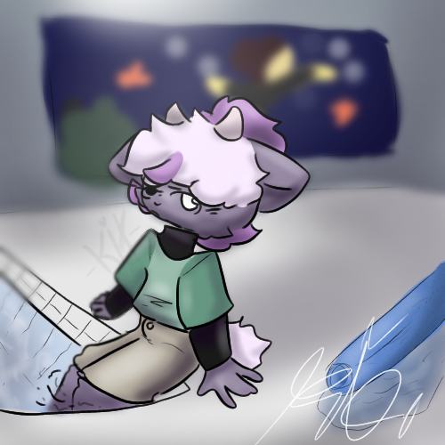 The pool - ibisPaint